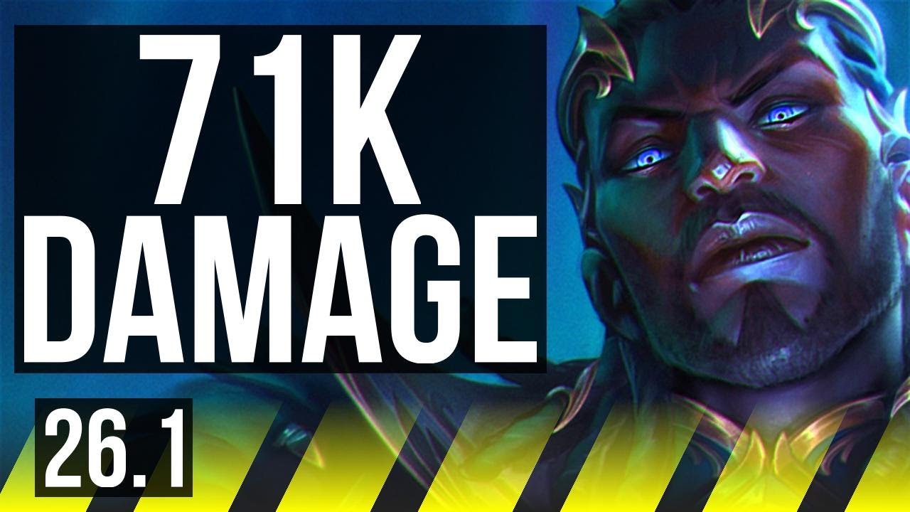 LUCIAN & Braum vs DRAVEN & Lux (ADC) | 71K damage | KR Challenger | 26.1
