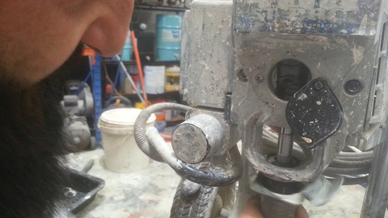 Graco ST airless pump inspection