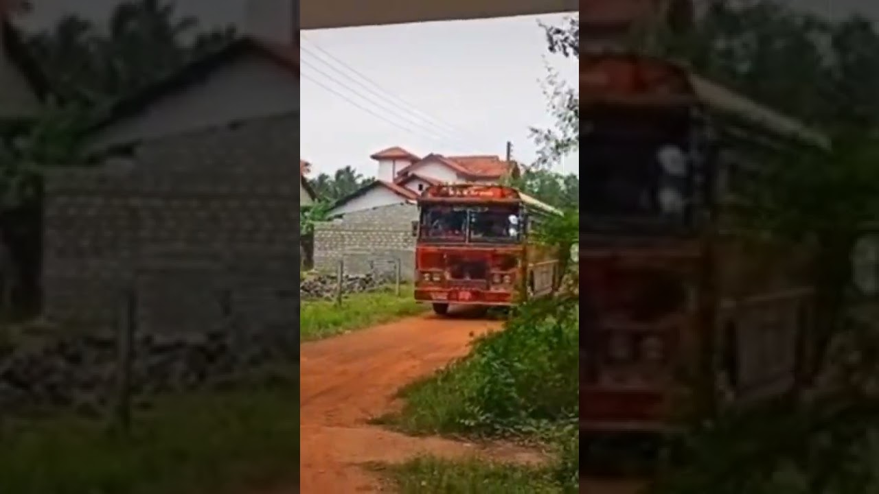 Hitha mulaa karala gammata dewgana bus eke horn eka gahapu hati
