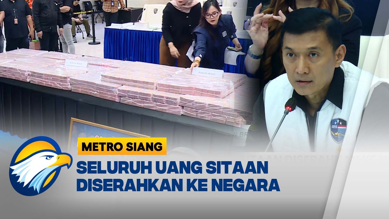 Bareskrim Polri Sita Rp58,1 M Hasil TPPU Judol | Metro Siang