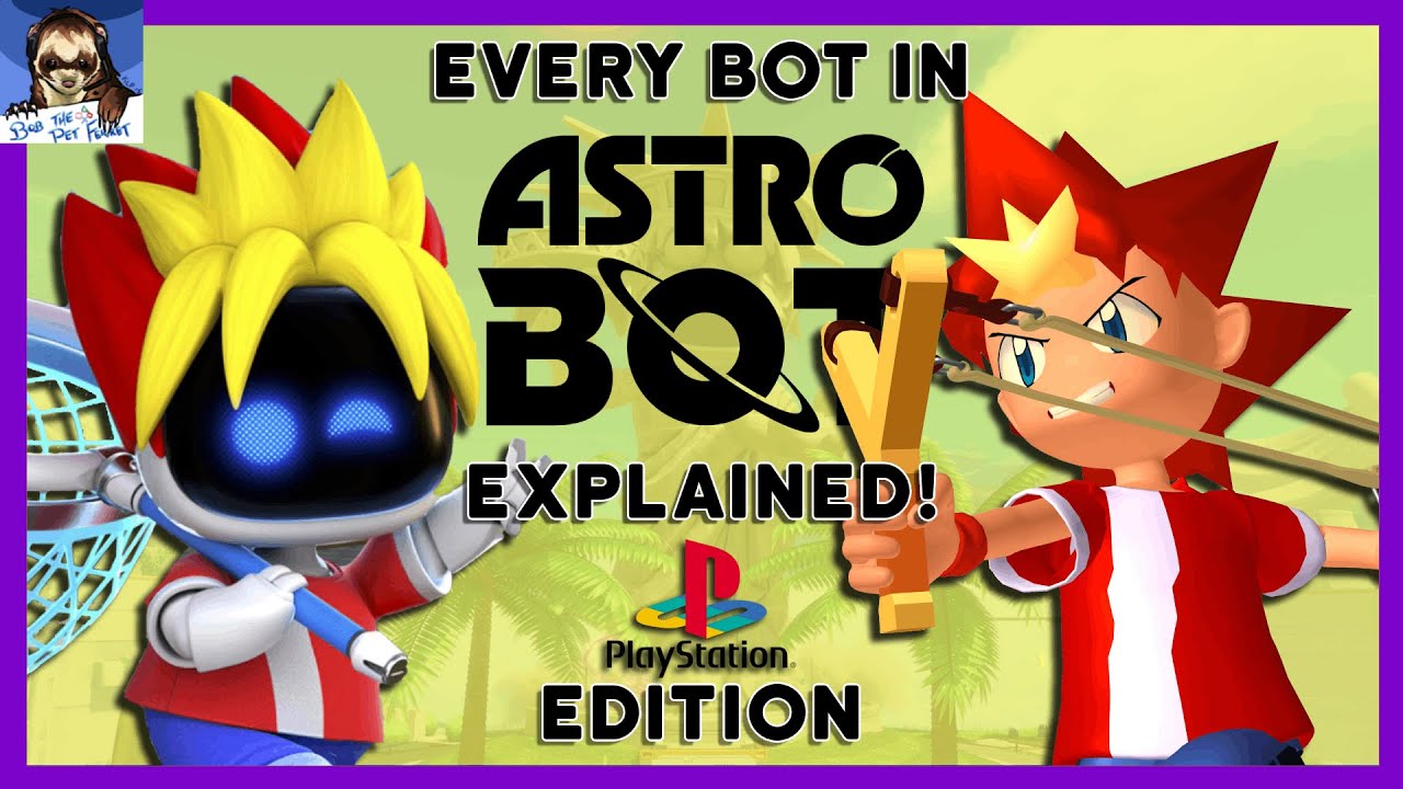 The Origins of Every Astro Bot VIP - PS1 Edition