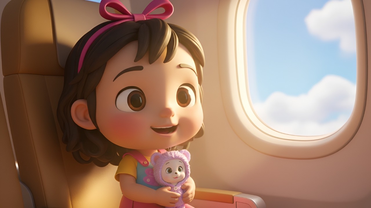 Hannah’s First Flight Adventure | Yalla Explorers