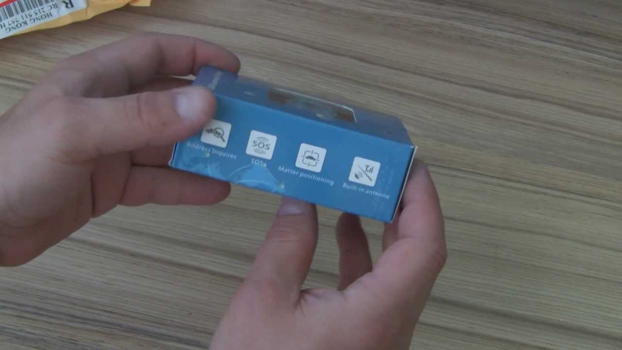 Car GPS GSM GPRS Tracker TK101 (Unpacking)