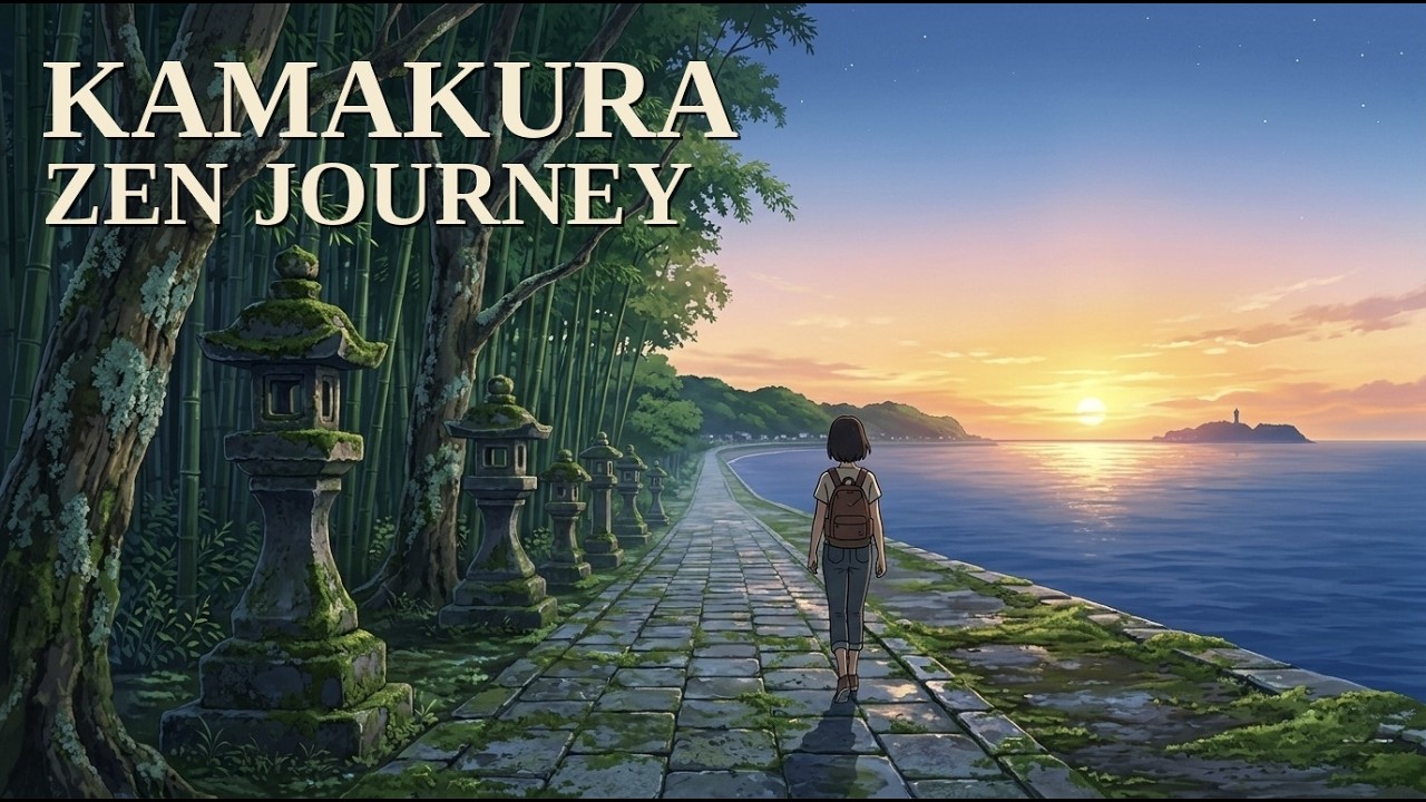 Kamakura Seaside Temples & Bamboo — Relaxing Lofi Japan