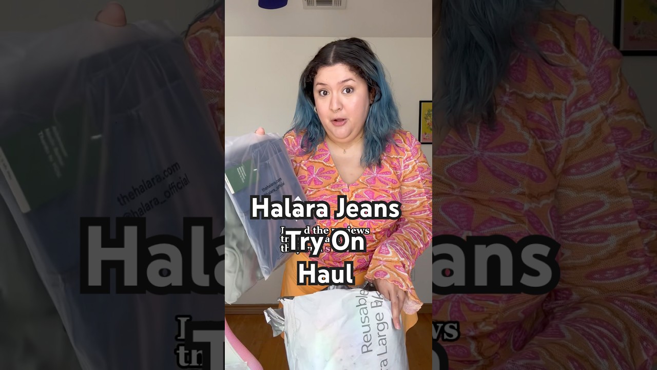 Halara Jeans Try On Haul on a size 16. Do this stretchy shaping jeans really plus size?Honest Review