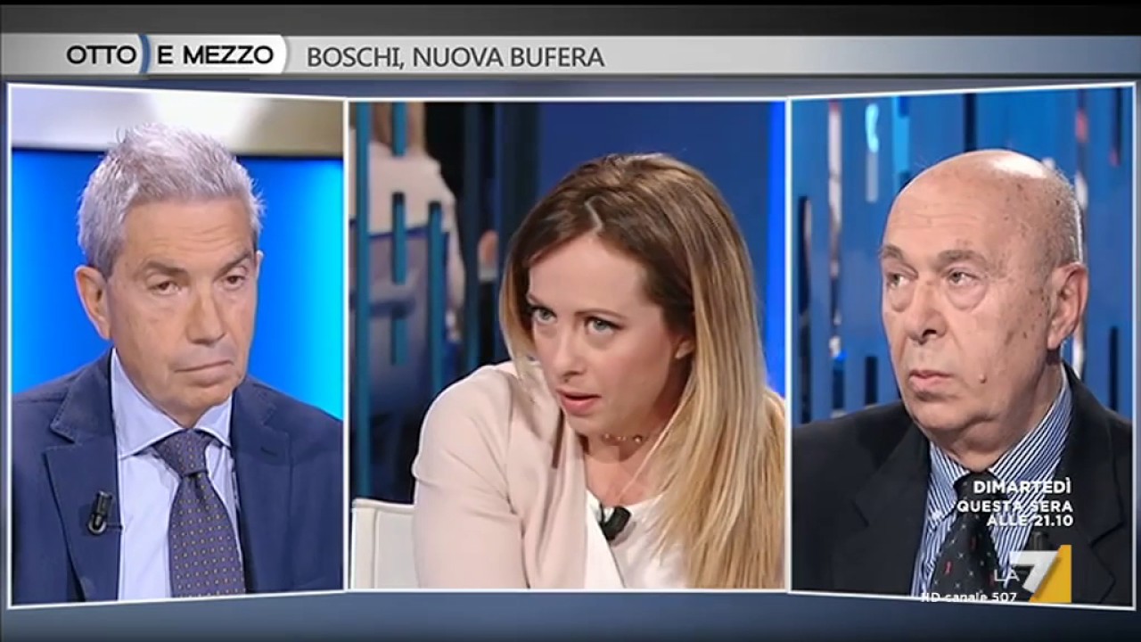 Giorgia Meloni (FdI): Non c'è dubbio che la Boschi avrebbe dovuto dimettersi molte volte in ...