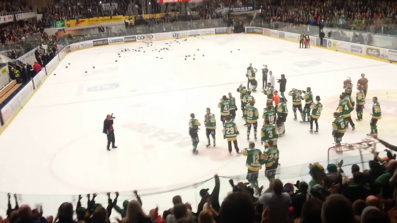 Björklövens avancemang till HOCKEYALLSVENSKAN 20130405