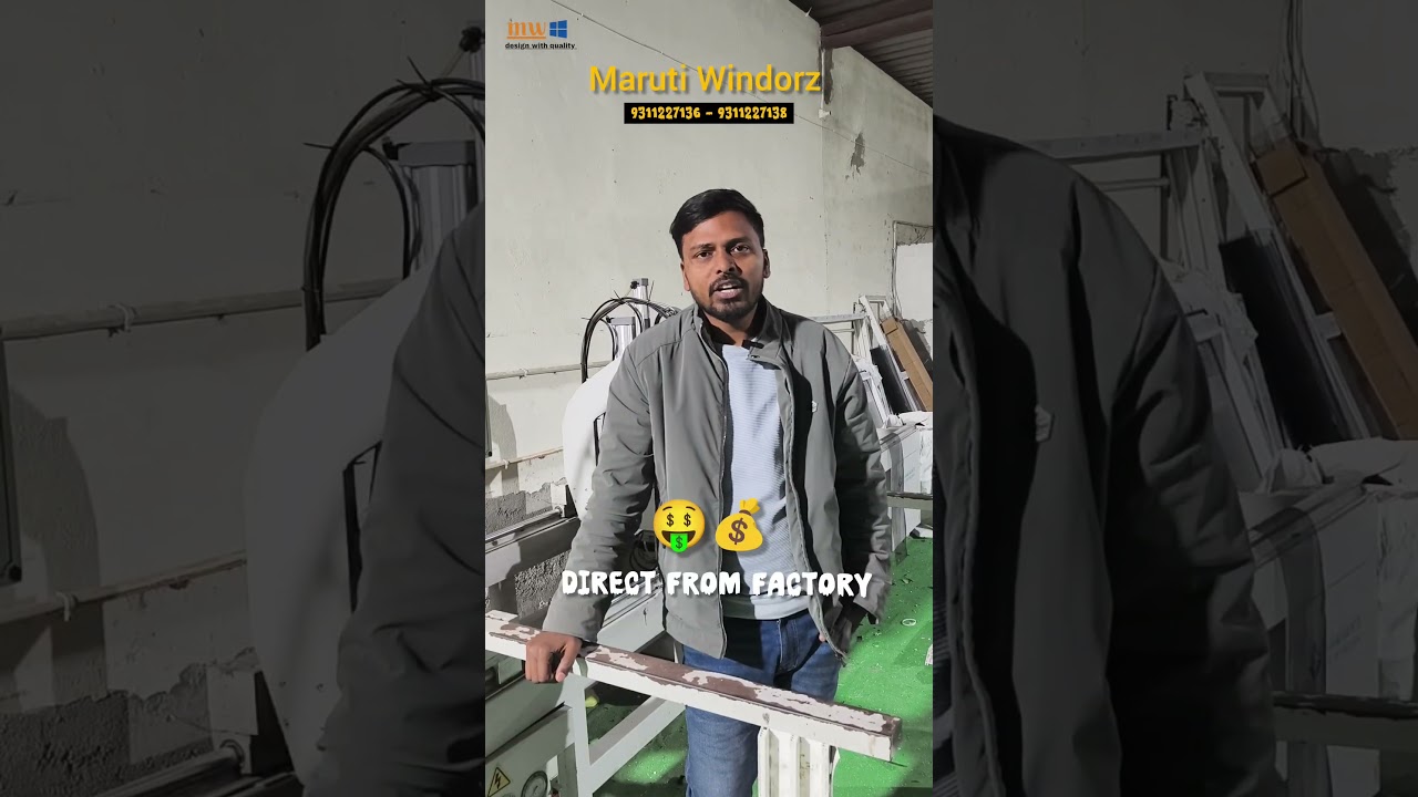 Visit Maruti Windorz and get premium uPVC windows & doors at direct factory prices. 