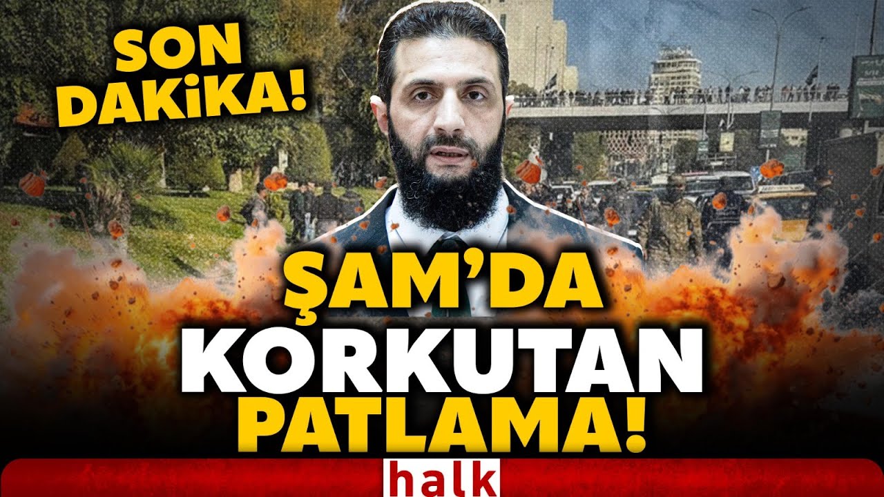 SON DAKİKA! Esad'ın devrilmesinin yıl d&ouml;n&uuml;m&uuml;nde... Suriye'nin başkenti Şam'da korkutan patlama!