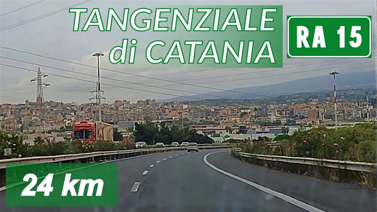 RA15 | Tangenziale di CATANIA | Raccordo autostradale 15 | feat. Sicilian Driver SR |