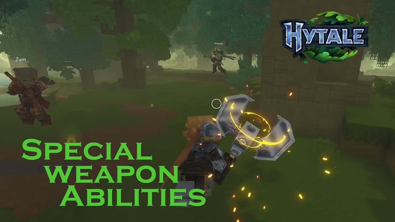 Hytale Special Weapon Abilities in PvP