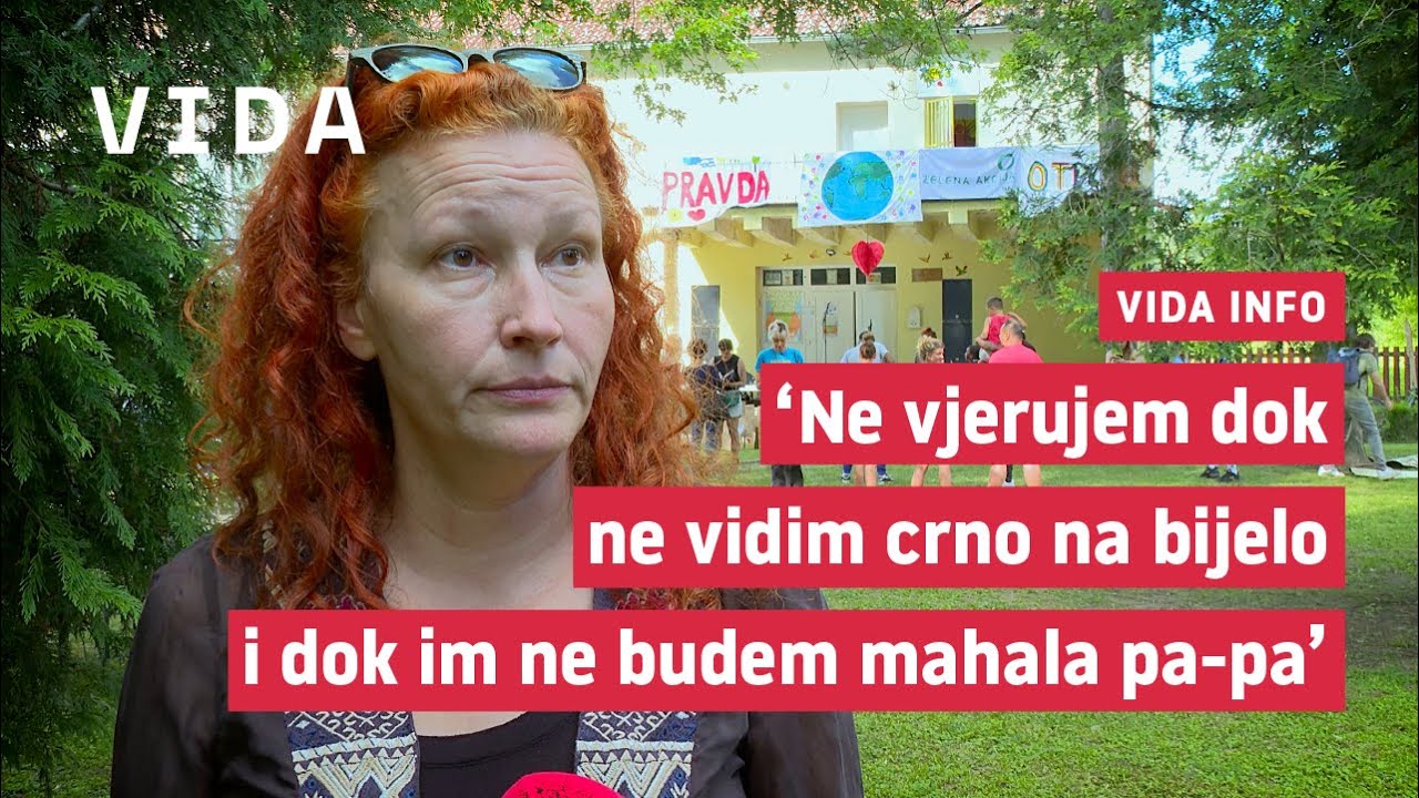 VIDA info - Nećemo zagađivača u Vrginmostu