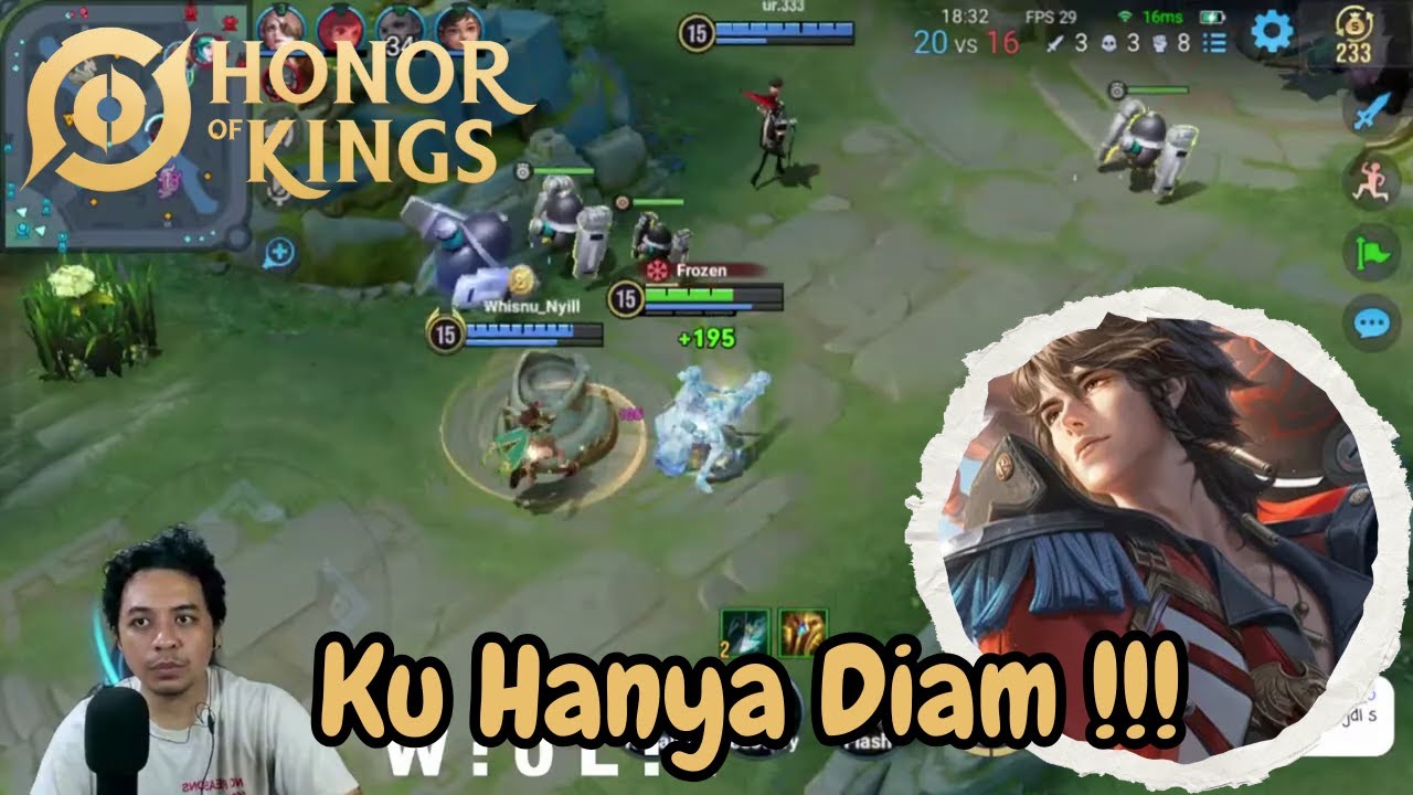[HOK Emulator] Alessio, kalah by one sama meng ya, shibal #honorofkingsindonesia - Honor Of Kings
