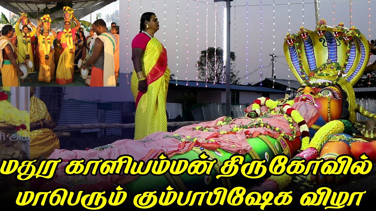 மதுரா அம்மா செய்த கும்பாபிஷேக விழா ,மகிழ்ச்சியில் பக்தர்கள் | Sri Mathurakaliyamman Arulvakku