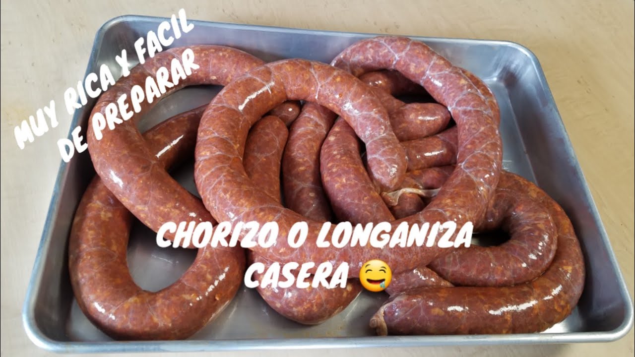 CHORIZO O LONGANIZA CASERA🤤 |para negocio o para comerla en casita, comida de rancho