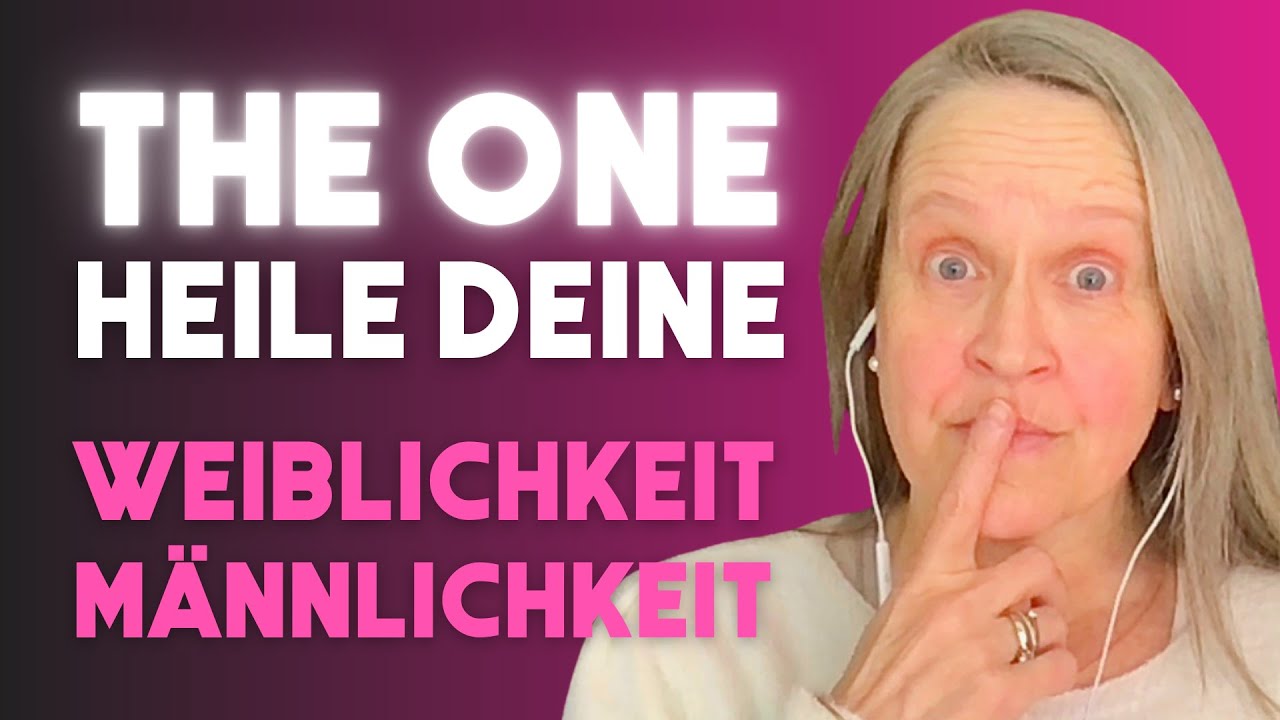 So ziehst du THE ONE an: HEILE deine WEIBLICHKEIT/ MÄNNLICHKEIT . KOMM in deine IDENTITÄT