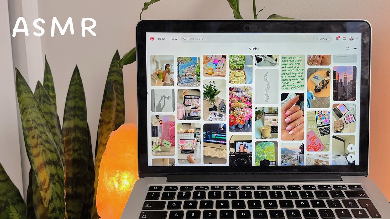ASMR Scrolling Through Pinterest (Whisper Ramble)