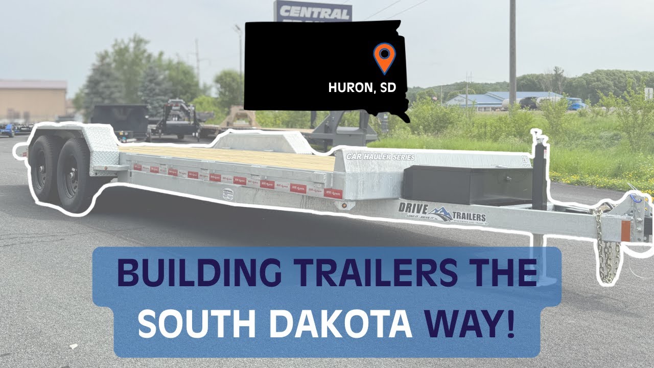 Inside Drive Trailers! South Dakota Shop Tour