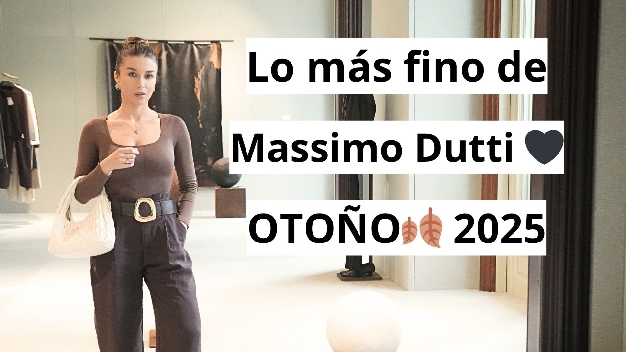 Elegancia y estilo REAL en el probador de Massimo Dutti 🖤 Nueva colección otoño-invierno 2025