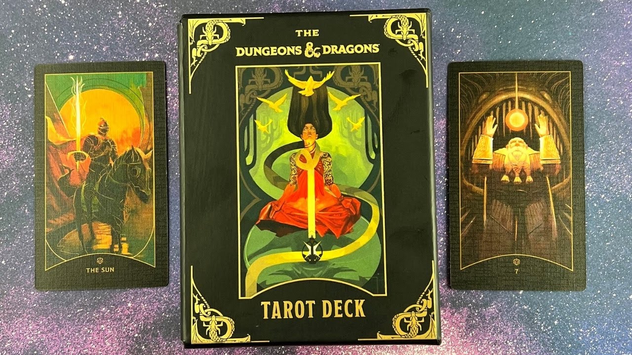 The Dungeons and Dragons Tarot Deck | A 78-Card Deck & Book | D&D Tarot Cards | Full HD Flip Through