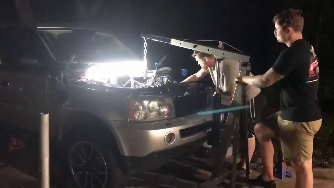 2008 Range Rover Sport HSE Engine Removal (Without removing body)