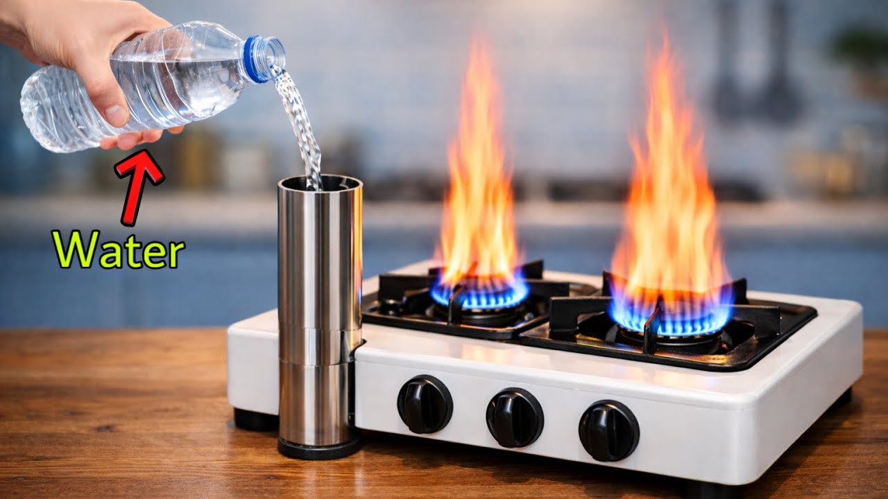 Your Stove Runs on Water Forever … Stop Paying Gas Bills 👆