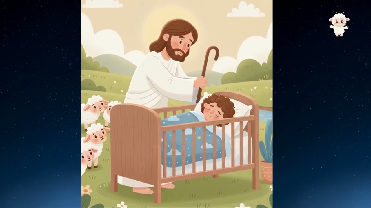 Jesús es mi Pastor 🐑 | Canción cristiana infantil para dormir