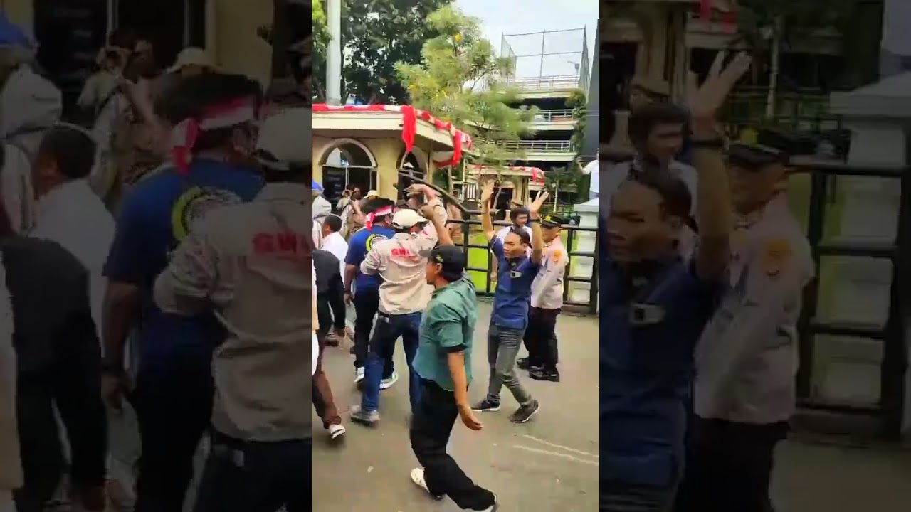 gabungan wartawan,lsm dan, ormas.demo kantor walikota Tangerang  2025