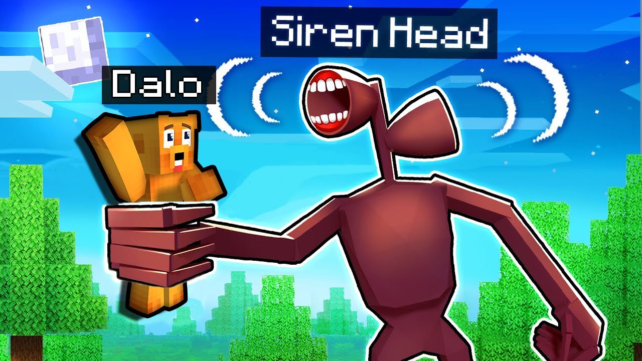 ŠKOLKA V MINECRAFTU SIREN HEAD NÁS CHYTIL! VELICE NEBEZPEČNÉ