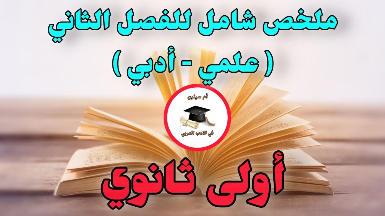 مراچعة شاملة لفرض و اختبار الفصل الثاني  في اللغة العربية/ أسىئة البناء الفكري 