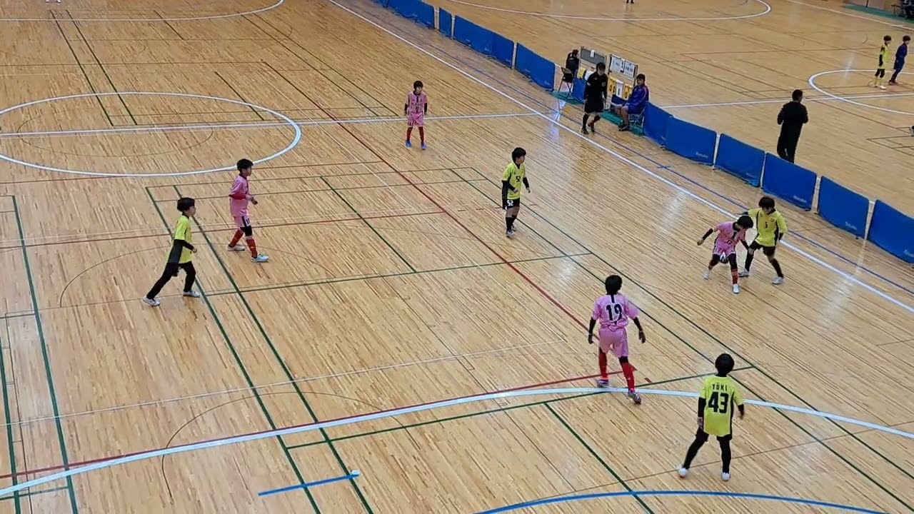 ウィンターカップU11大会　vsFCアーレ　前半