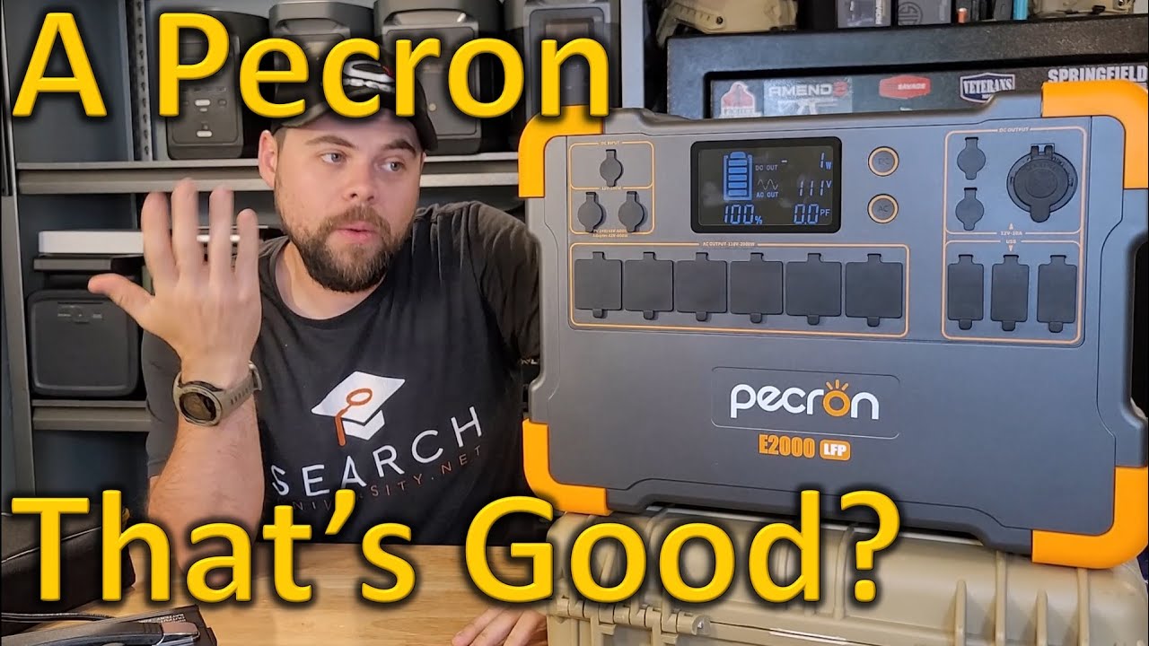 Обзор солнечного генератора Pecron E2000LFP