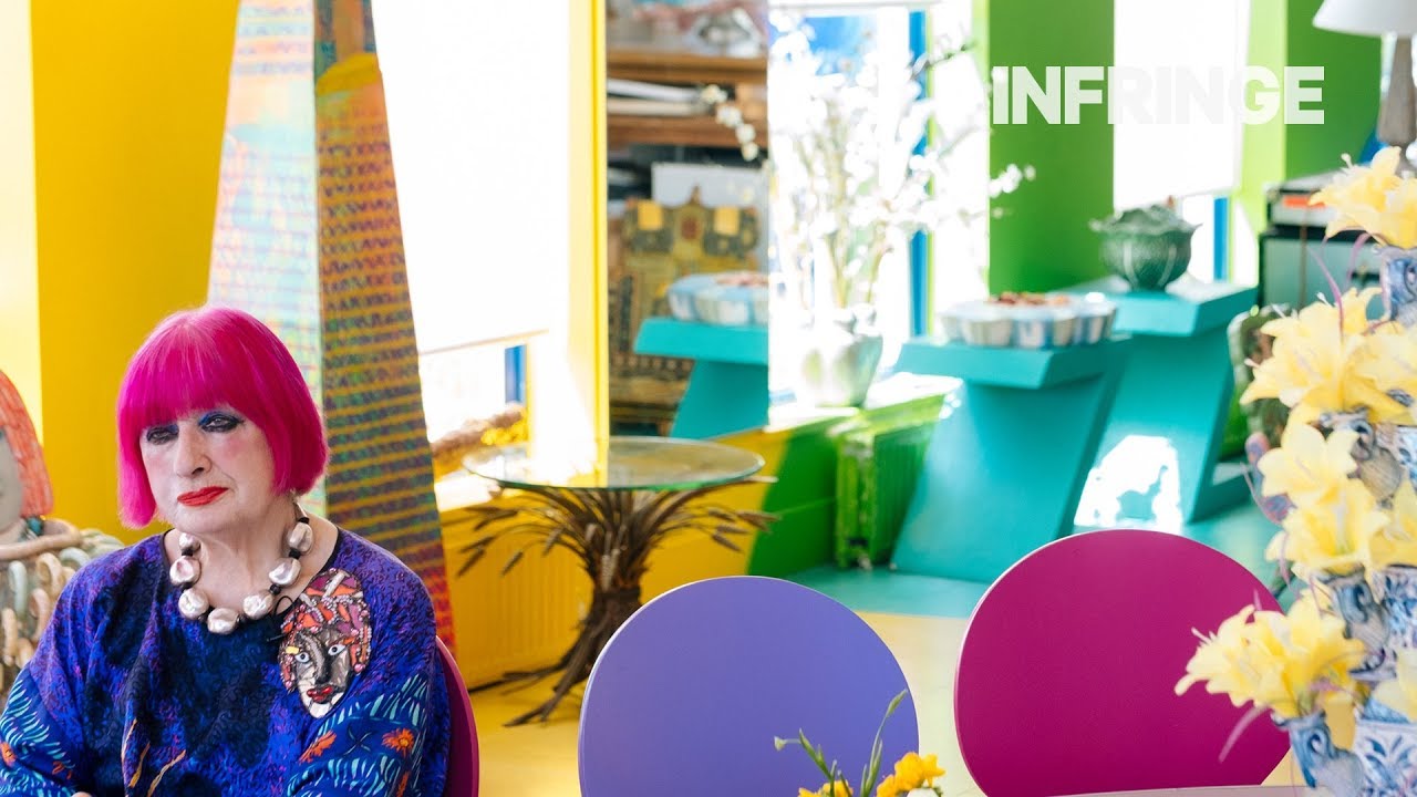 Dame Zandra Rhodes on her love of all things colourful