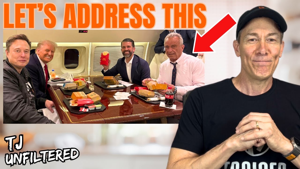 Weight Loss Coach Reacts To RFK Jr. McDonald's Photo