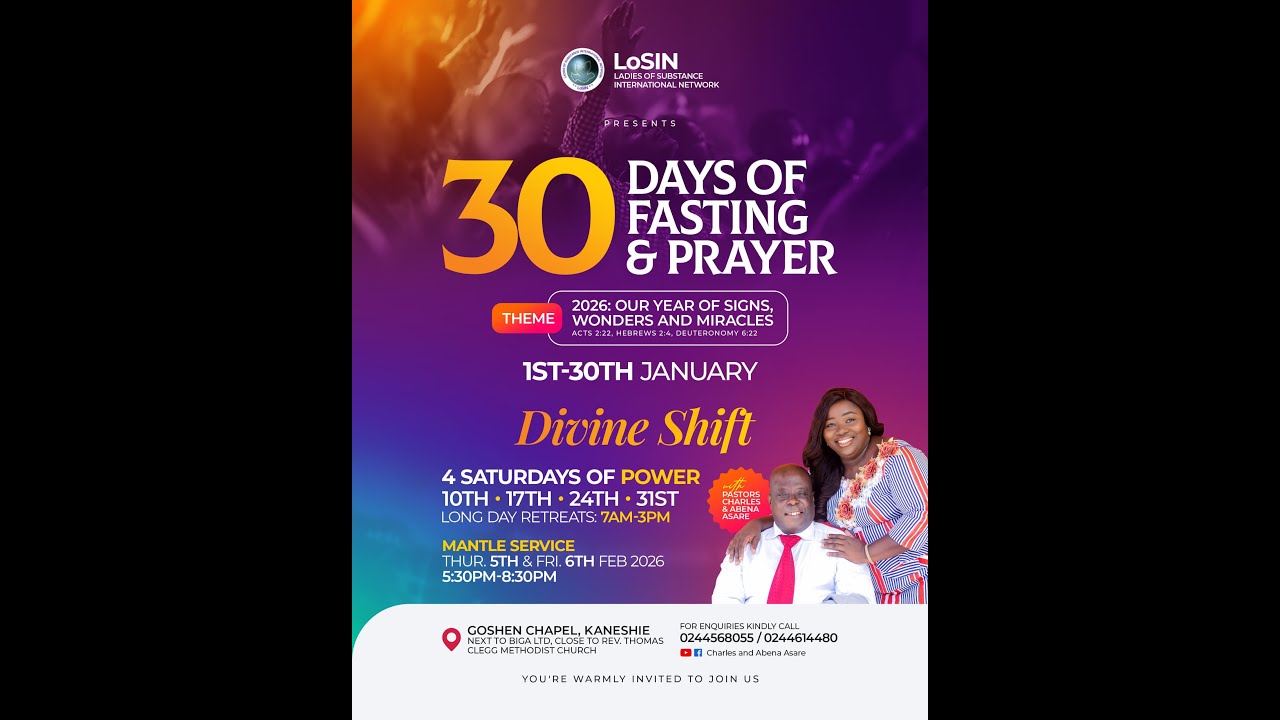 4 STONES FOR 4 HORNS RETREAT AND HEALING SERVICE