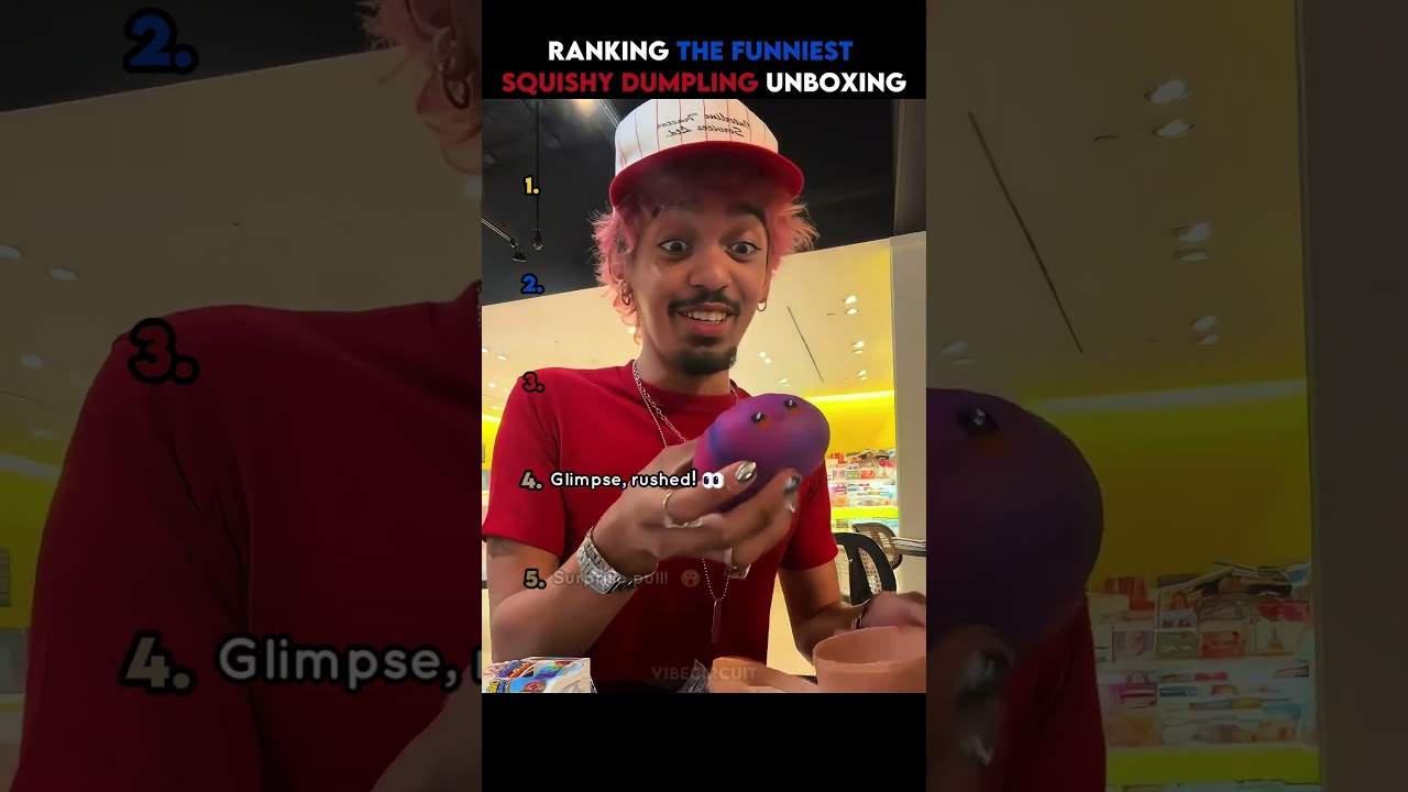 Ranking The Funniest Squishy Dumpling Unboxing