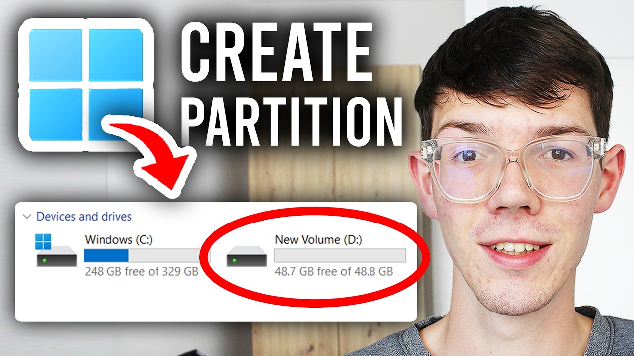 How To Create Partition In Windows 11/10 - Step By Step
