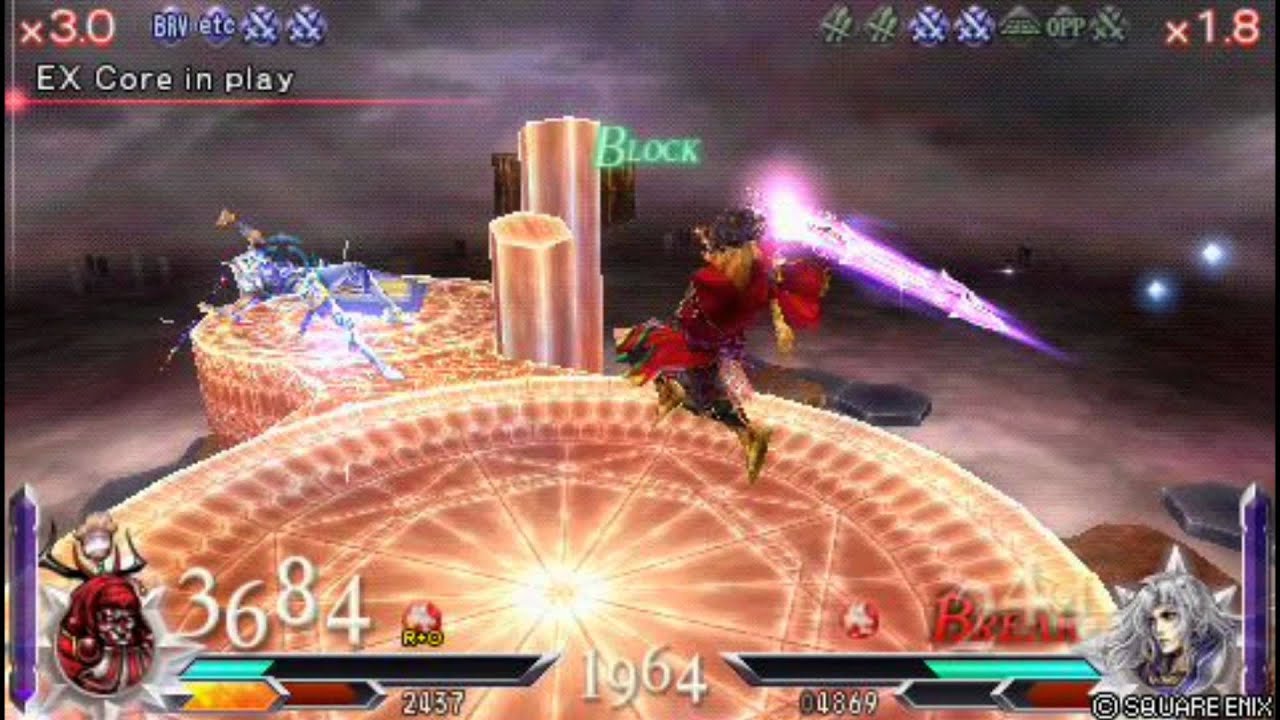 Dissidia 012 Duodecim Final Fantasy Gilgamesh Combo Montage