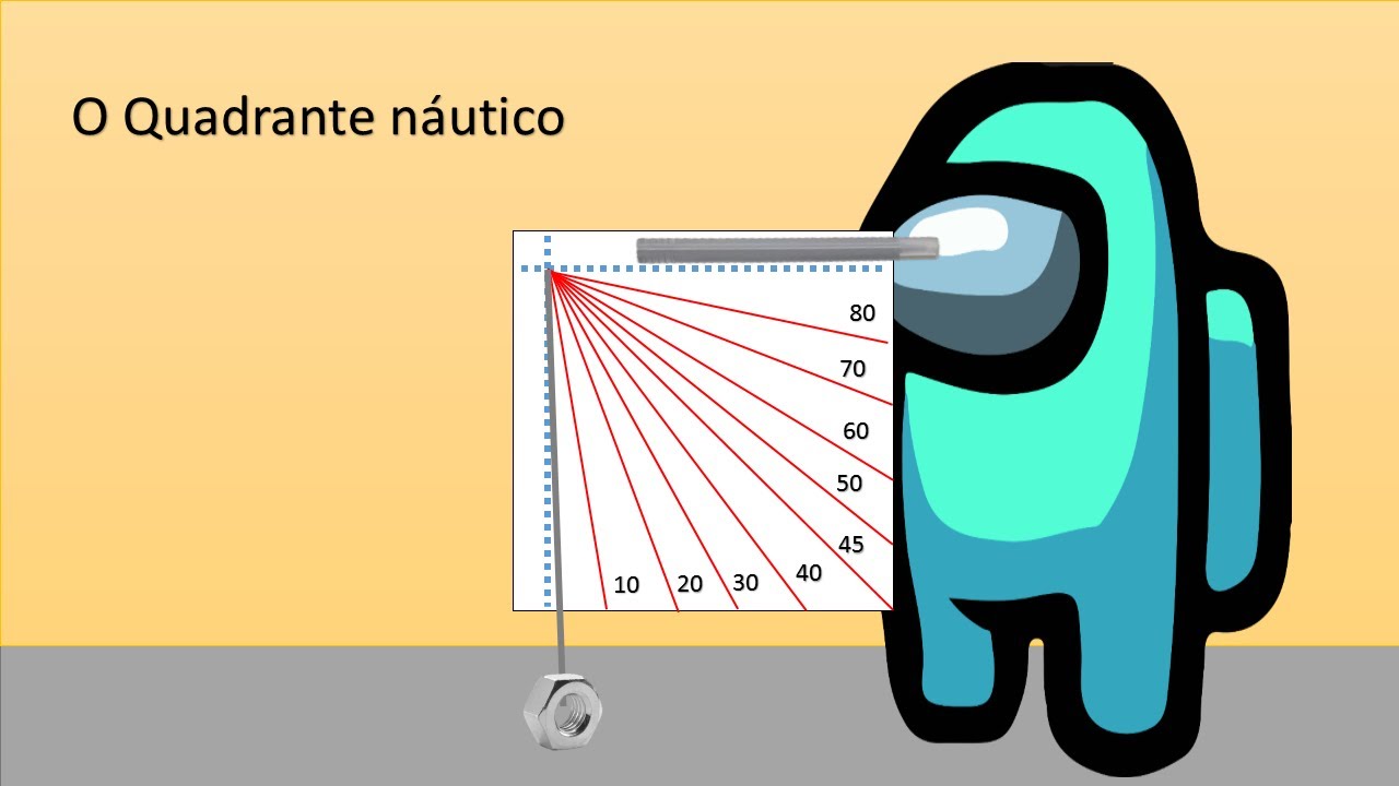 Tutorial de como fazer um quadrante náutico artesanal