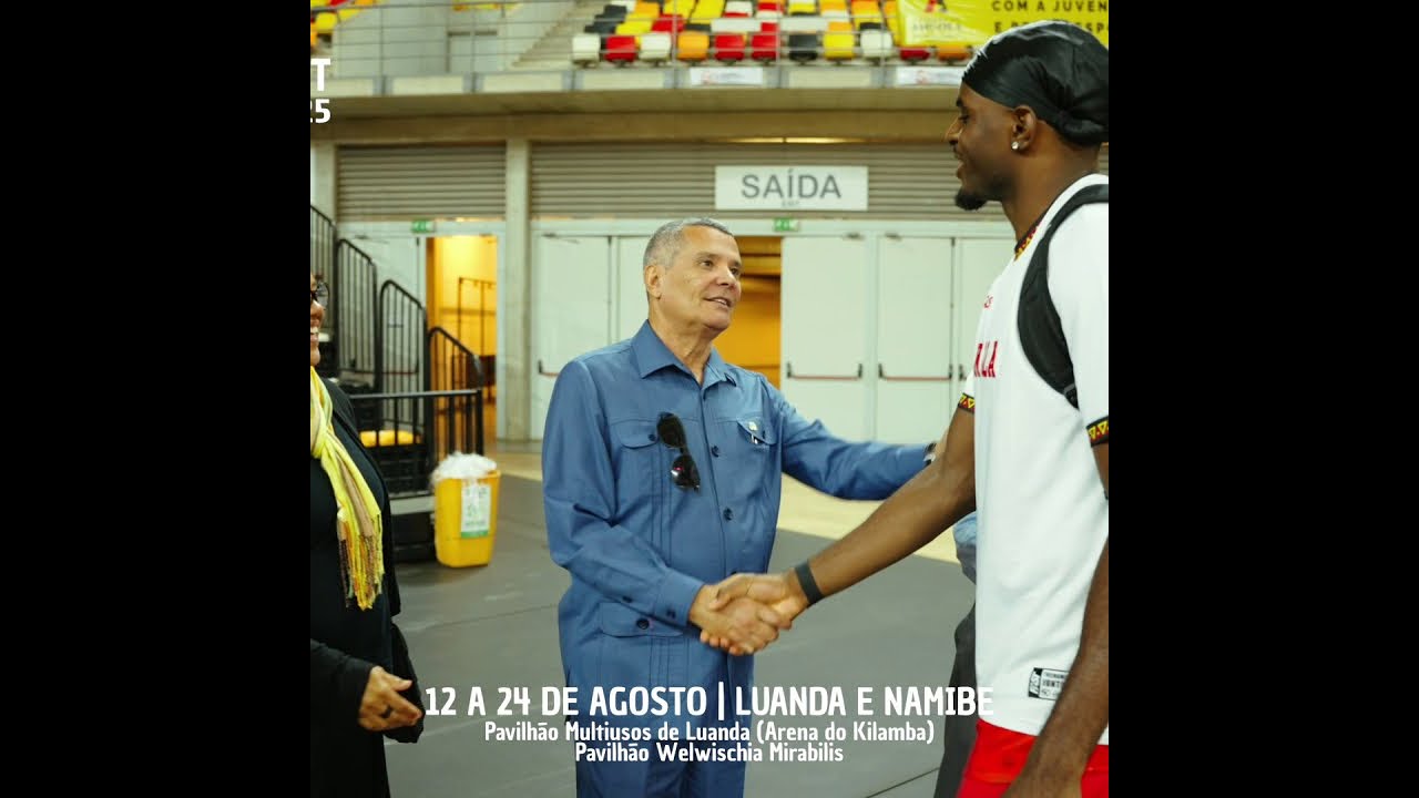 Emoção, orgulho e compromisso com Angola! AfroBasket 2025!
