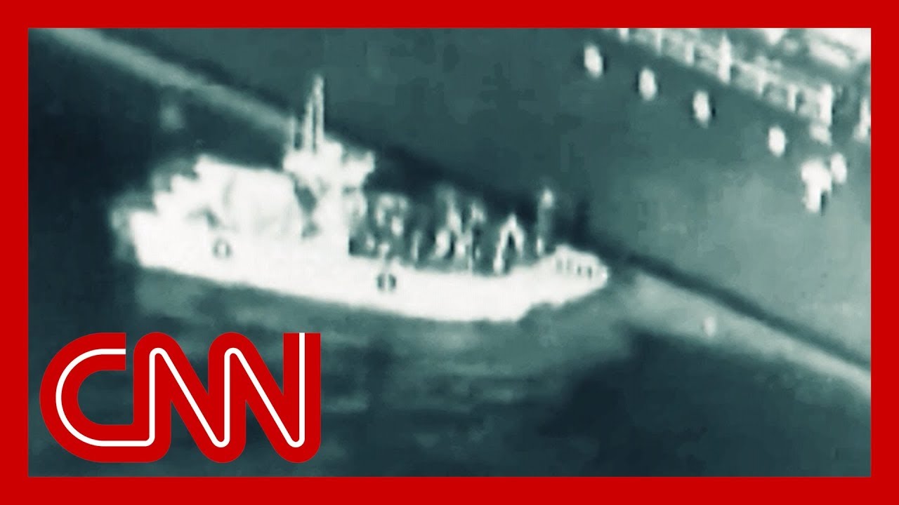 US: Video shows Iran removing unexploded mine from tanker