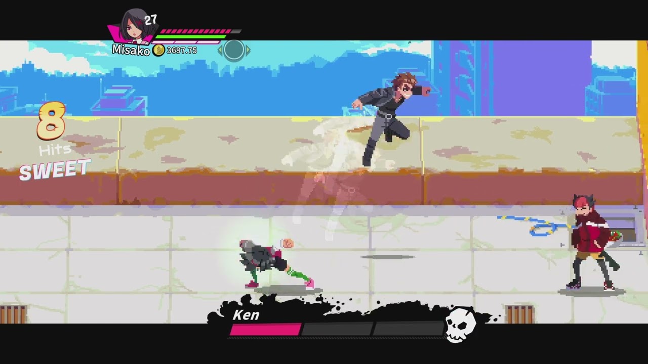 River City Girls 2: Ken Boss Fight Round 2