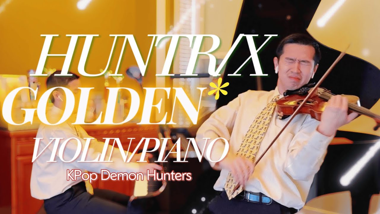GOLDEN (HUNTR/X) | Epic Violin & Piano Cover [K-Pop Demon Hunters]