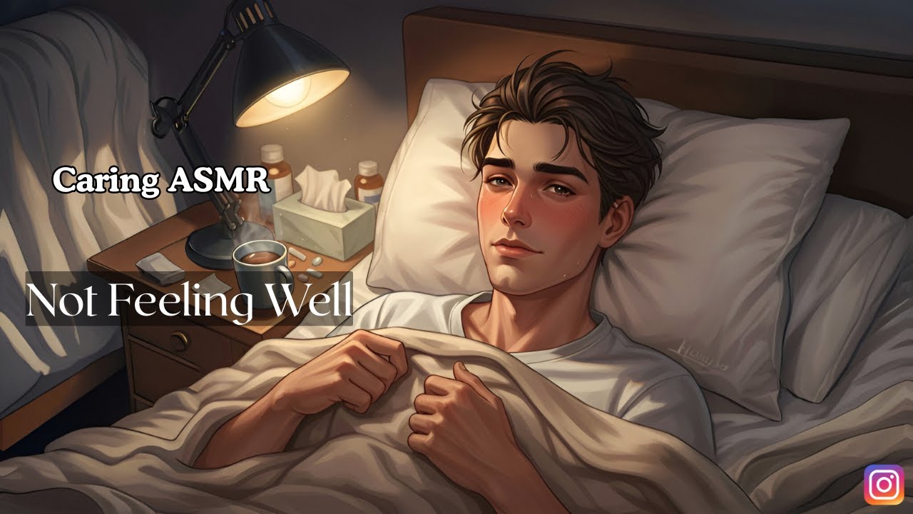 Taking Care of Your Sick Boyfriend Tonight [ASMR Roleplay] [Caring] [Soft Spoken]
