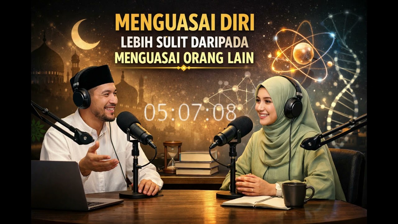MENGUASAI DIRI LEBIH SULIT DARIPADA MENGUASAI ORANG LAIN