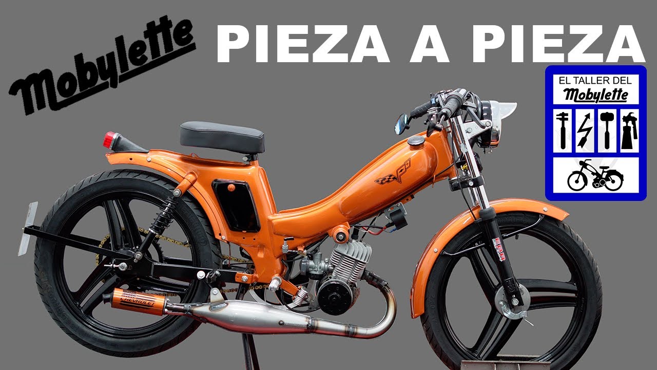 Mobylette Racing pieza a pieza