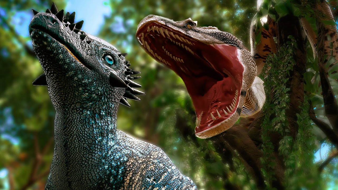 Caçando com Cobra GIGANTESCA, PERIGO Nas ÁRVORES e RIOS! | Beasts of Bermuda