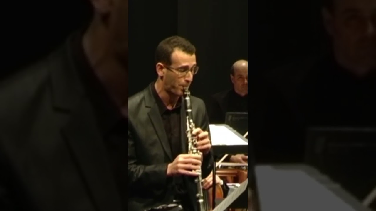 Gilad Harel - Cadenza Ben Amotz Concertino #clarinet #mandolin #klezmer #live #geneva #orchestra
