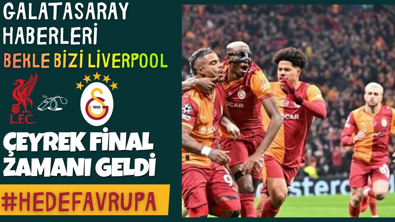Galatasaray’da Liverpool Konsantrasyonu! Avrupa Fatihi Tur İçin Hazır!Osimhen’li Cim Bom Kenetlendi!