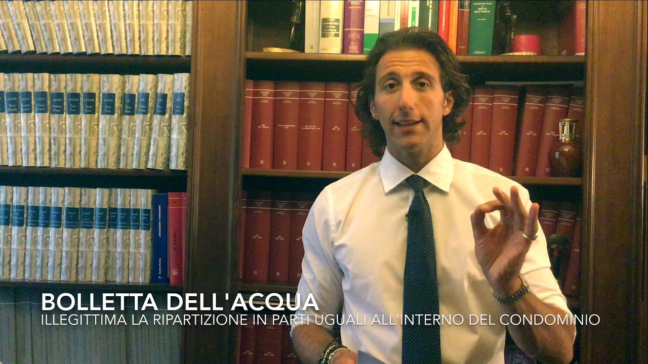 Bolletta dell'acqua: illegittima la ripartizione in parti uguali all'interno del condominio